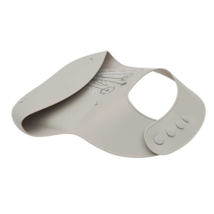 Σαλιάρα Platinum Silicone Flora Sand Kikka Boo