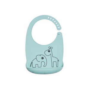 Σαλιάρα Silicone Bib Deer Friends Blue Done By Deer