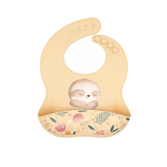 Sassi Σαλιάρα Σιλικόνης Gnawy the Sloth