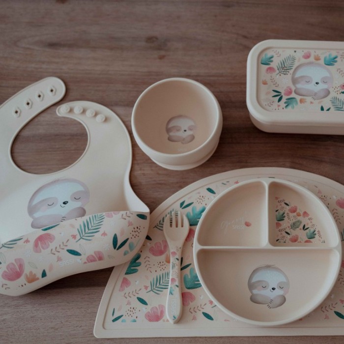 Sassi Σαλιάρα Σιλικόνης Gnawy the Sloth