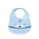 Σαλιάρα Σιλικόνης Oscar Μπλε Cangaroo