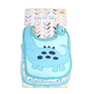 Σαλιάρα Βρεφική 3 Τμχ. Tibby Μπλε Cangaroo