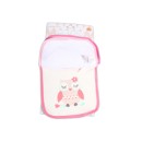 Σαλιάρα Βρεφική 3 Τμχ. Tibby Ροζ Cangaroo Σαλιάρα Βρεφική 3 Τμχ. Tibby Ροζ Cangaroo