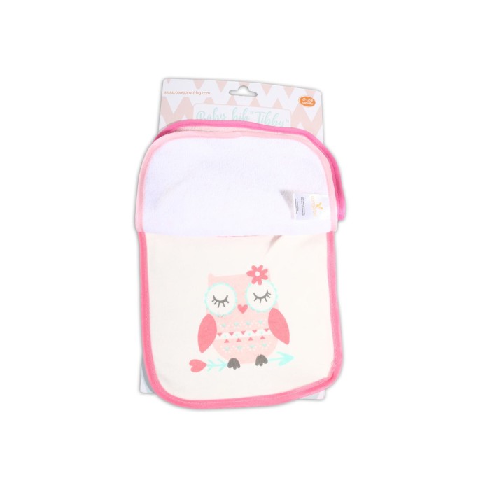 Σαλιάρα Βρεφική 3 Τμχ. Tibby Ροζ Cangaroo Σαλιάρα Βρεφική 3 Τμχ. Tibby Ροζ Cangaroo