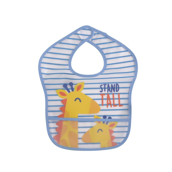 Σαλιάρες Aδιάβροχες Με Τσέπη 2τμχ Μπλε Lorelli