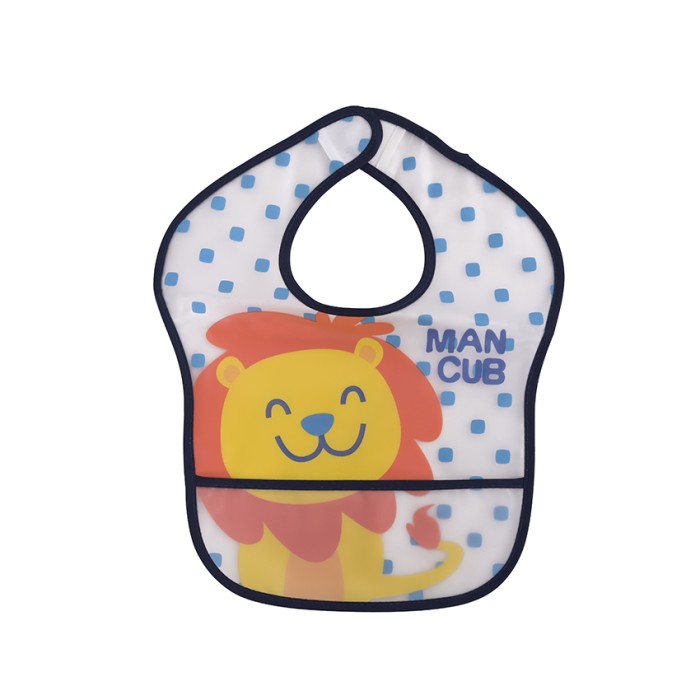 Σαλιάρες Aδιάβροχες Με Τσέπη 2τμχ Μπλε Lorelli