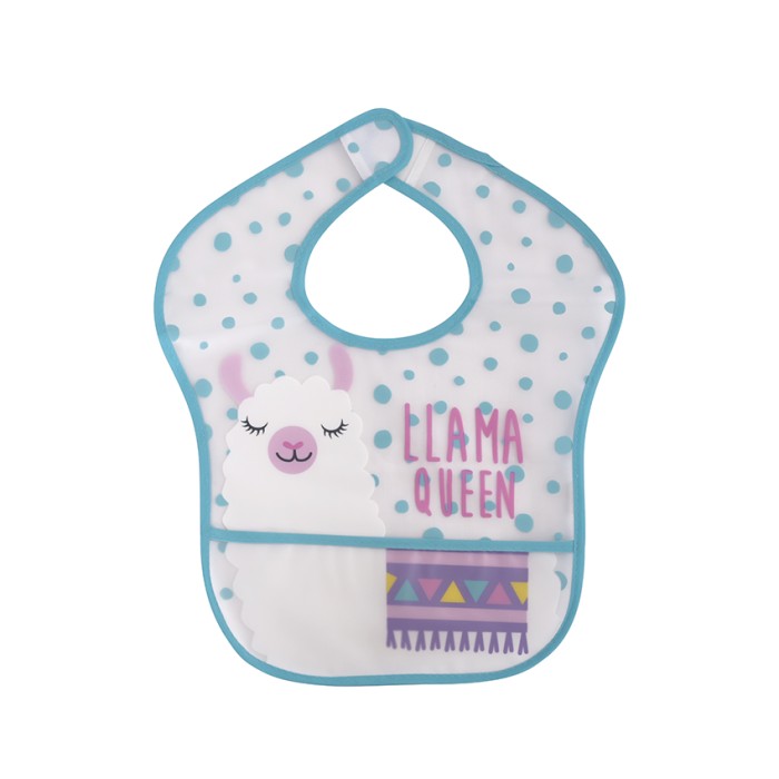 Σαλιάρες Aδιάβροχες Με Τσέπη 2τμχ Ροζ Lorelli