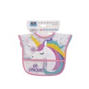 Σαλιάρες Aδιάβροχες Με Τσέπη 2τμχ Ροζ Lorelli