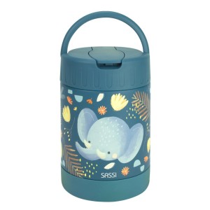 Sassi Ανοξείδωτο Δοχείο Φαγητού 350ml Chewy The Elephant Sassi Ανοξείδωτο Δοχείο Φαγητού 350ml Chewy The Elephant