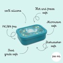 Sassi Δοχείο Φαγητού Σιλικόνης Mε Χωρίσματα Chewy The Elephant