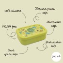 Sassi Δοχείο Φαγητού Σιλικόνης Mε Χωρίσματα Cracky The Dinosaur