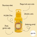 Sassi Παγούρι Ανοξείδωτου Ατσαλιού 350ml Με Διπλό Τοίχωμα Chompy The Lion