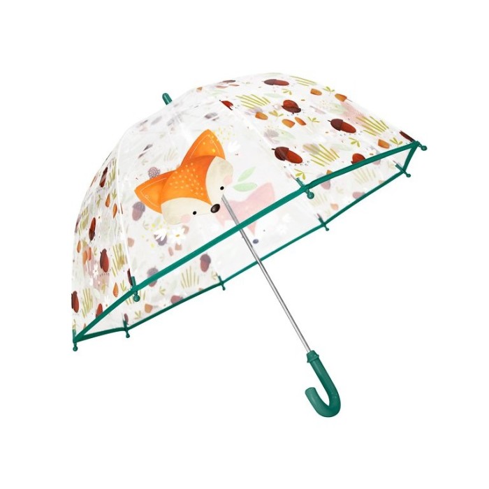 Sassi Παιδική Ομπρέλα Διάφανη Crunchy The Fox Sassi Παιδική Ομπρέλα Διάφανη Crunchy The Fox