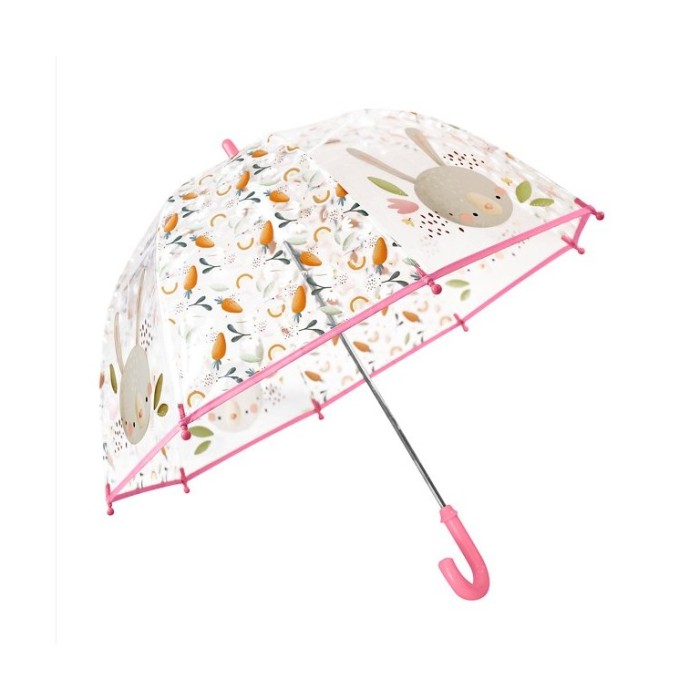 Sassi Παιδική Ομπρέλα Διάφανη Fluffy The Bunny Sassi Παιδική Ομπρέλα Διάφανη Fluffy The Bunny