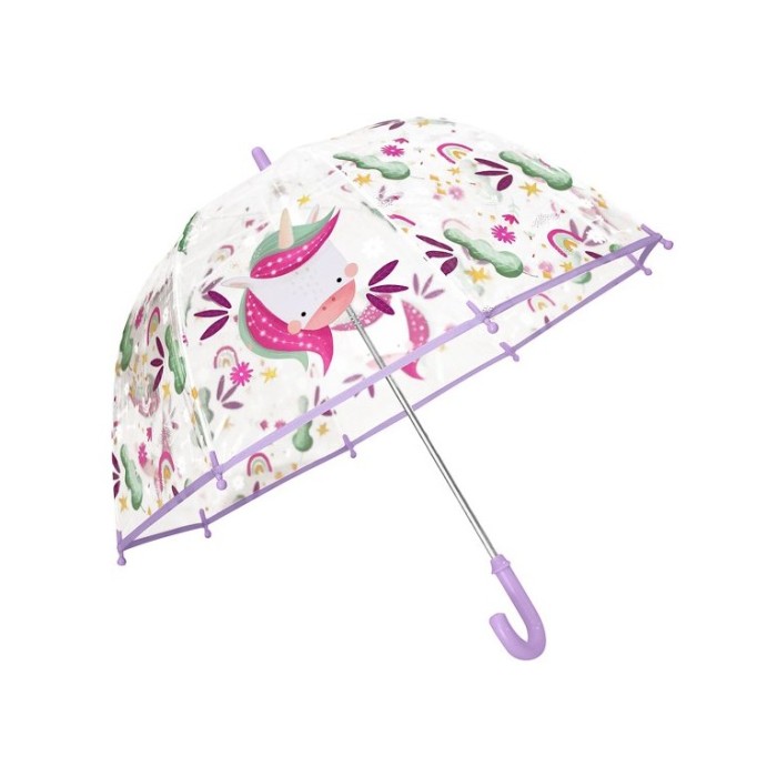 Sassi Παιδική Ομπρέλα Διάφανη Sparkly The Unicorn