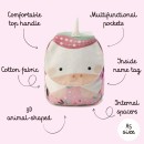 Sassi Παιδική Τσάντα Πλάτης Mini Sparkly the Unicorn