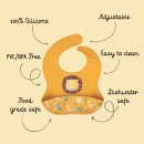 Sassi Σαλιάρα Σιλικόνης Chompy the Lion