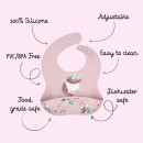 Sassi Σαλιάρα Σιλικόνης Sparkly the Unicorn Sassi Σαλιάρα Σιλικόνης Sparkly the Unicorn