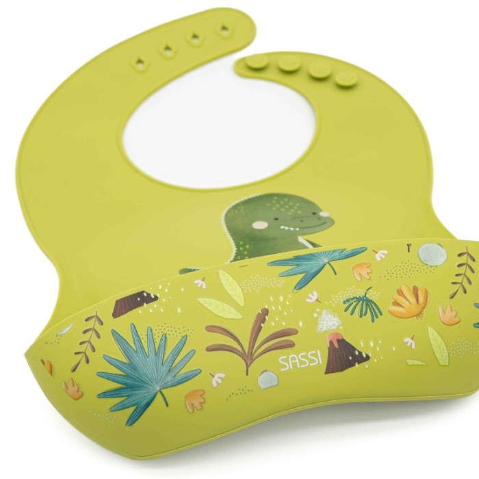 Sassi Σαλιάρα Σιλικόνης Cracky The Dinosaur