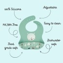 Sassi Σαλιάρα Σιλικόνης Munchy The Bear