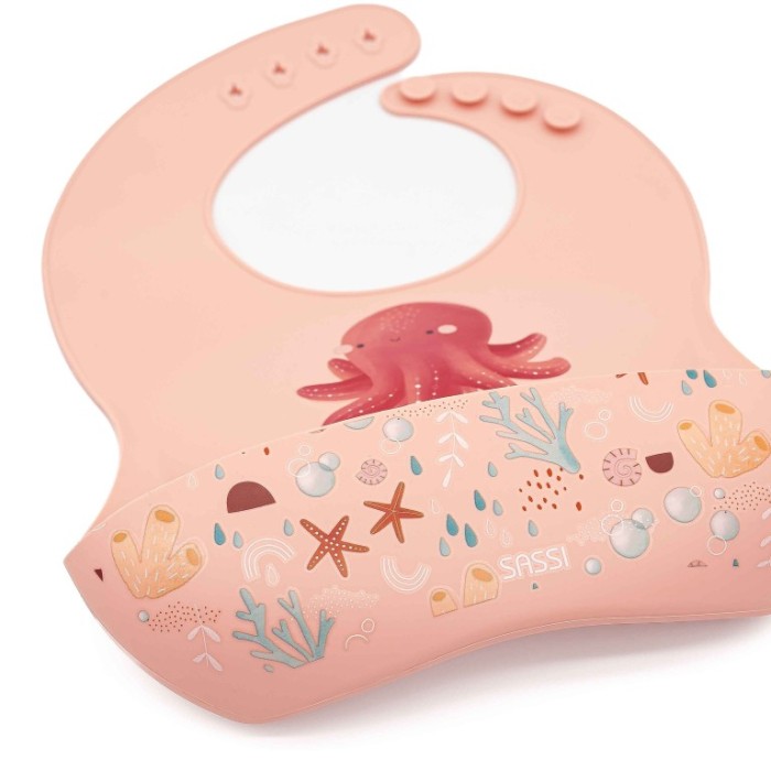 Sassi Σαλιάρα Σιλικόνης Slurpy The Octopus