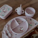 Sassi Σετ Κουτάλι Πιρούνι Σιλικόνης Sparkly The Unicorn