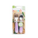 Σετ Πιρούνι & Κουτάλι Μωβ Munchkin Σετ Πιρούνι & Κουτάλι Μωβ Munchkin