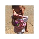 Scrunch Σετ Πτυσσόμενο κουβαδάκι με φτυαράκι ''Dusty Rose''