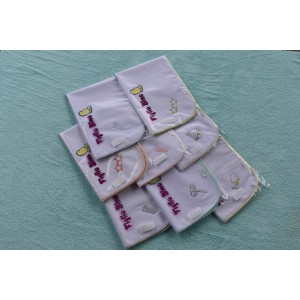 Σελτεδάκι 50x70cm Κέντημα Λευκό Figlio Bino