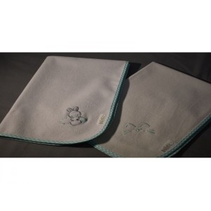 Σελτεδάκι Με Κέντημα 50x70cm Μέντα Figlio Bino Σελτεδάκι Με Κέντημα 50x70cm Μέντα Figlio Bino