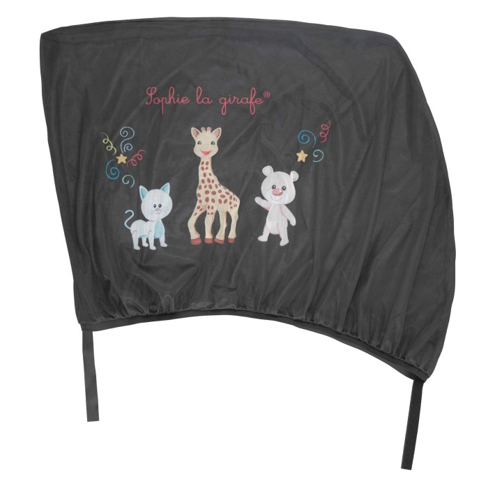 Σετ 2 Ηλιοπροστασίες Αυτοκινήτου Φορετές Στο Παράθυρο Σόφι Καμηλοπάρδαλη