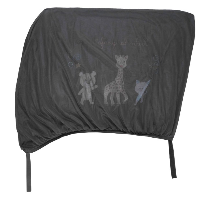 Σετ 2 Ηλιοπροστασίες Αυτοκινήτου Φορετές Στο Παράθυρο Σόφι Καμηλοπάρδαλη