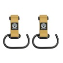 Σετ 2 Μεγάλοι Γάντζοι Καροτσιού Καφέ Dooky Σετ 2 Μεγάλοι Γάντζοι Καροτσιού Καφέ Dooky