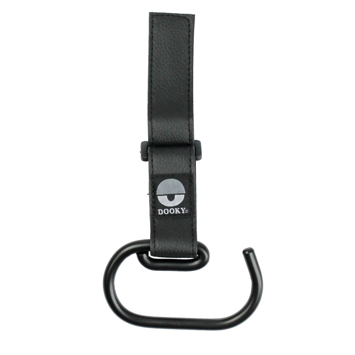 Σετ 2 Μεγάλοι Γάντζοι Καροτσιού Μαύρο Dooky Σετ 2 Μεγάλοι Γάντζοι Καροτσιού Μαύρο Dooky