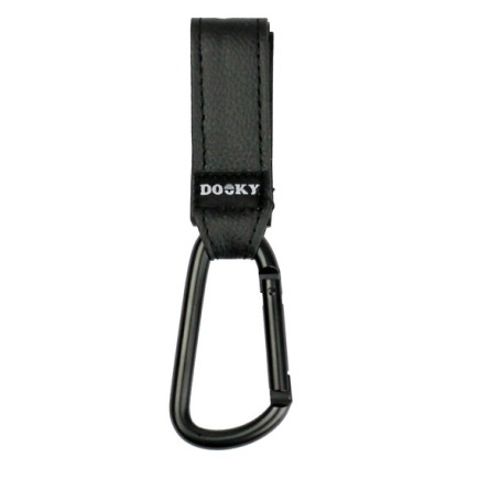 Σετ 2 Μικροί Γάντζοι Καροτσιού Μαύρο Dooky