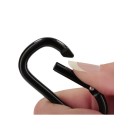 Σετ 2 Μικροί Γάντζοι Καροτσιού Μαύρο Dooky