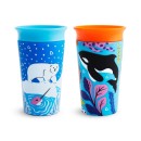 Σετ 2 τεμάχια Miracle Sippy Cup 266ml Munchkin Polar / Orca