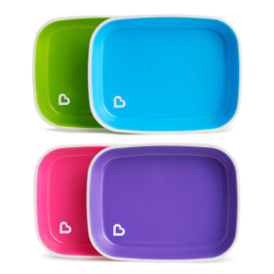 Σετ 2 τεμάχια πιάτα Πράσινο - Μπλε Munchkin Splash Plates Σετ 2 τεμάχια πιάτα Πράσινο - Μπλε Munchkin Splash Plates