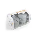 Σετ 2 τμχ Εκπαιδευτικό Snak Ποτηράκι Friends Γκρι Done By Deer