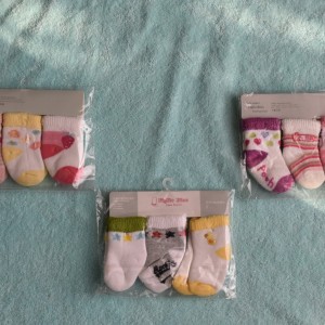 Σετ 3τμχ Καλτσάκια Βαμβακερά 0-3m Ροζ Figlio Bino Σετ 3τμχ Καλτσάκια Βαμβακερά 0-3m Ροζ Figlio Bino