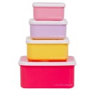 Σετ 4 Δοχεία Φαγητού Μεσημεριανού και Σνακ Νεράιδα A little lovely company