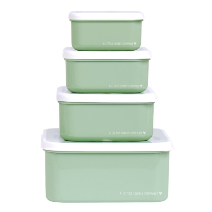 Σετ 4 Δοχεία Φαγητού Μεσημεριανού και Σνακ Forest Friends A little lovely company Σετ 4 Δοχεία Φαγητού Μεσημεριανού και Σνακ Forest Friends A little lovely company