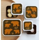 Σετ 4 Δοχεία Φαγητού Μεσημεριανό & Σνακ Αρκουδάκια A little lovely company