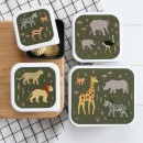 Σετ 4 Δοχεία Φαγητού Μεσημεριανού και Σνακ Σαβάνα A little lovely company Σετ 4 Δοχεία Φαγητού Μεσημεριανού και Σνακ Σαβάνα A little lovely company