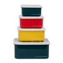 Σετ 4 Δοχεία Φαγητού Μεσημεριανού και Σνακ Jungle Tiger A little lovely company