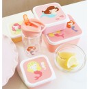 Σετ 4 Δοχεία Φαγητού Μεσημεριανού Και Σνακ Γοργόνες A little lovely company