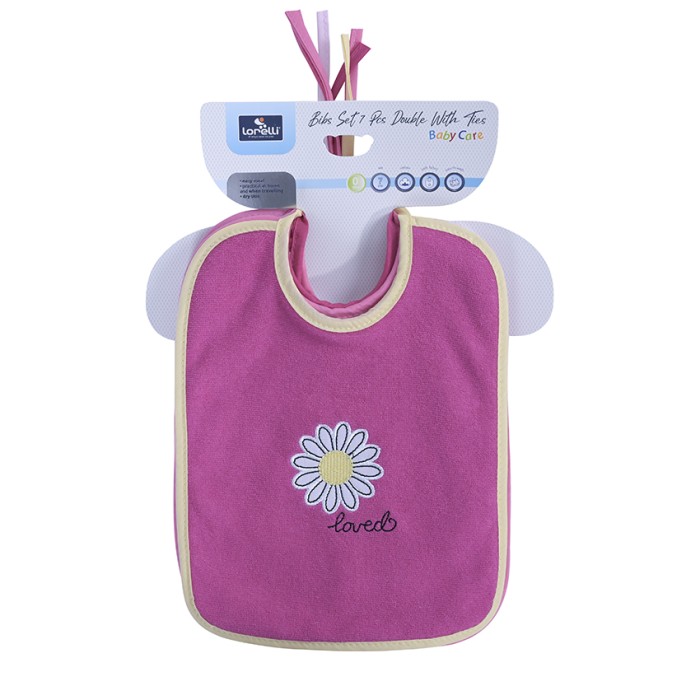 Σετ 7τμχ Σαλιάρες Με Κορδόνι Για Κορίτσι Lorelli