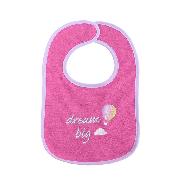 Σετ 7τμχ Σαλιάρες Με Velcro Για Κορίτσι Ροζ Lorelli