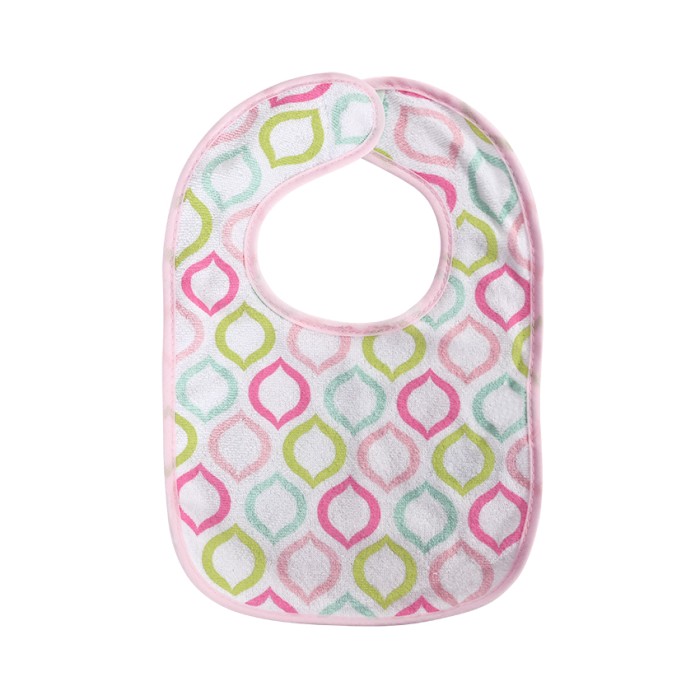 Σετ 7τμχ Σαλιάρες Με Velcro Για Κορίτσι Ροζ Lorelli