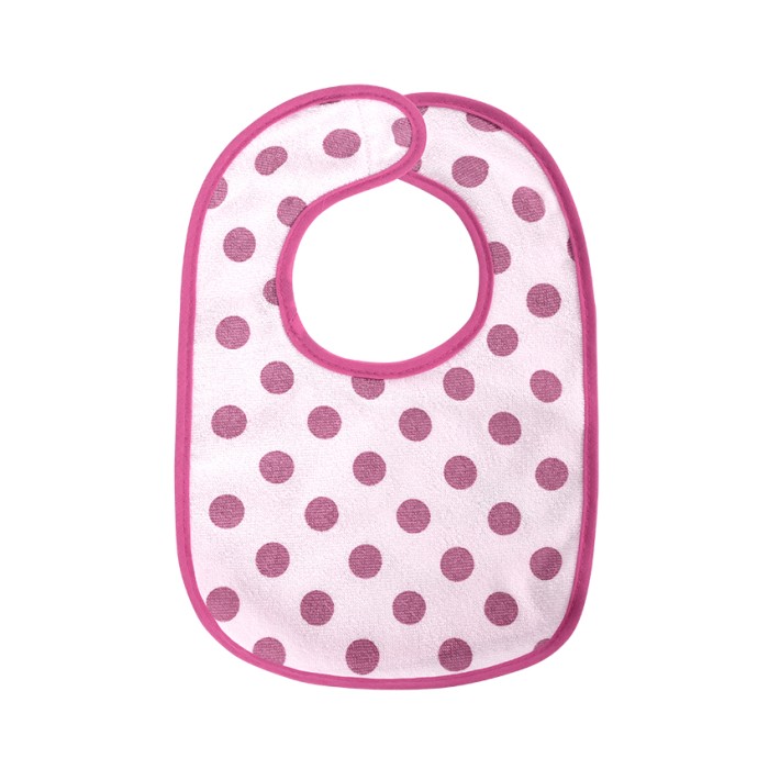 Σετ 7τμχ Σαλιάρες Με Velcro Για Κορίτσι Ροζ Lorelli